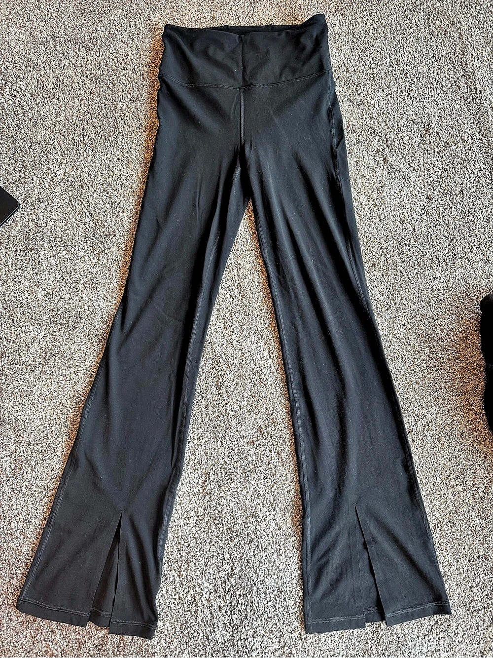 Athleta Elation Split Flare Pant Black Small
